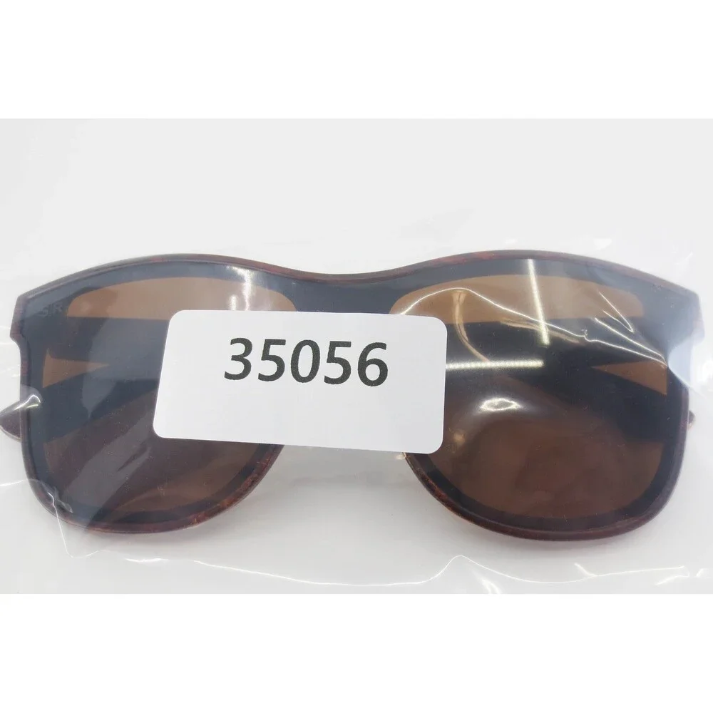 Shady Rays Polarized Sunglasses Brown Wood Grain UV400 HR-4 Mens Womens Eyewear